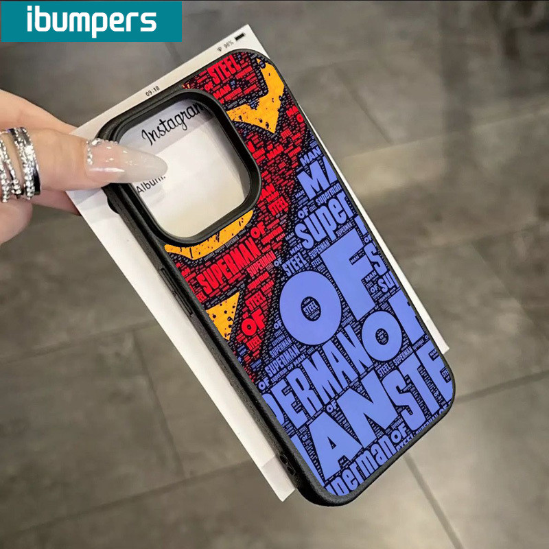 ibumpers Ốp Lưng IPhone Xinh Thời Trang Graffiti Cho IPhone 16 15 14 12 13 11 Pro Max IP 7 8 Plus X XS XR Ốp Điện Thoại Mỏng Silicon Mềm Da Họa Tiết