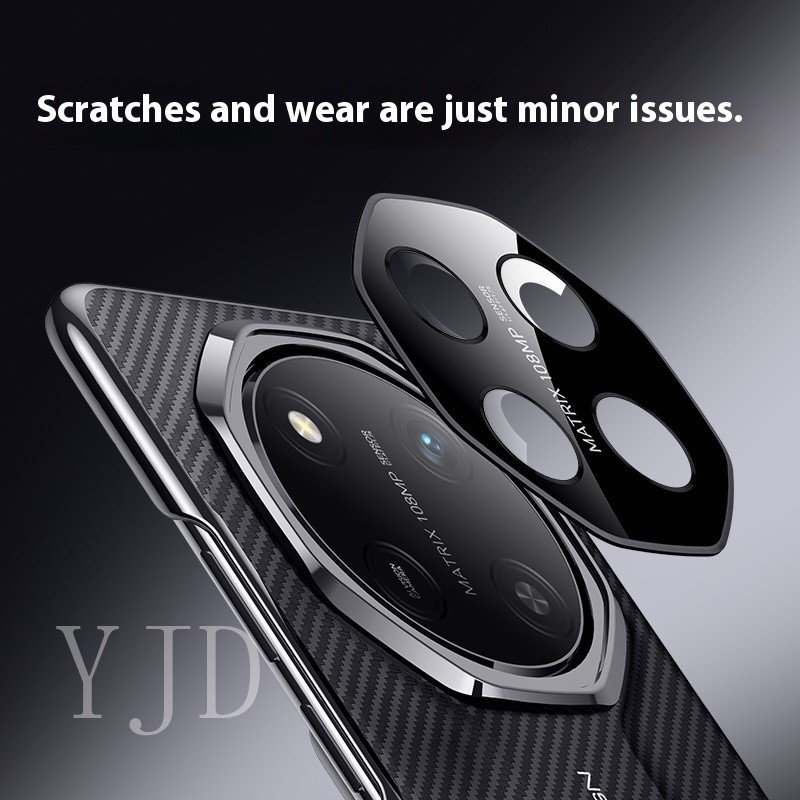 Ốp YJD Cho Honor X9C 5G Vỏ Điện Thoại Chống Rơi Họa Tiết Sợi Carbon Cổ Điển Cao Cấp