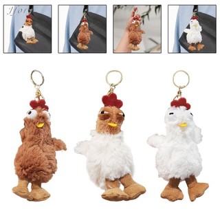 Móc khóa búp bê Jfory Hoạt hình mềm mại treo chìa khóa trang trí cho