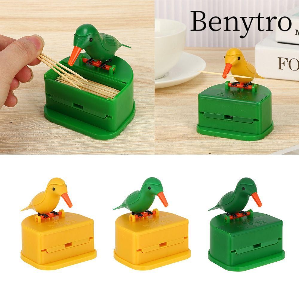 Hộp đựng tăm BENYTRO Hộp đựng tăm tự động chim ruồi dễ thương