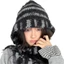 Treeling Renup Buộc Tai Nắp Nón Cho Nữ Cô Gái Beanies Mũ Thời Trang Thu Đông Đầu Lâu Mũ Cho Ngoài Trời Chụp Ảnh Stree