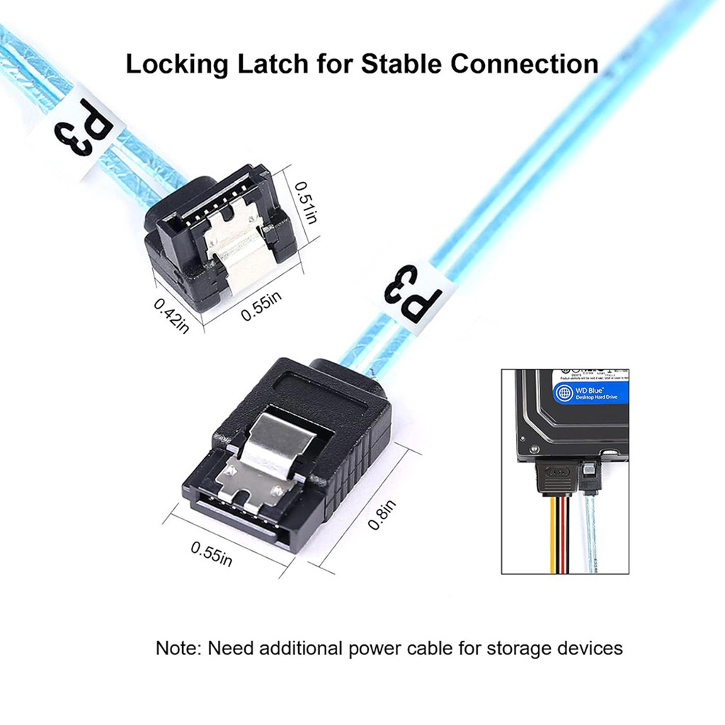 Cáp nữ đa giao diện JMT 90 độ / 180 độ Sata sang Sata 4.0 7P có lưới bện cho máy chủ máy tính Sata SSD