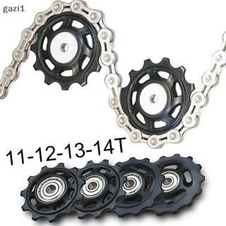 [gazi1] 11T 12T 13T 14T Vòng bi Bánh xe dẫn hướng phía sau Xe đạp đường trường Jockey Derailleur Con lăn ròng rọc cho bộ dụng cụ sửa chữa Boutique