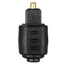 Bộ chuyển đổi âm thanh quang BTM Mini 3 5mm sang Toslink Bộ chuyển đổi quang học trong suốt