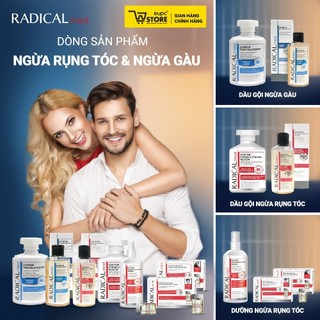 Tinh Chất Giúp Giảm Rụng Tóc Nữ Radical Med 3x5ml Dưỡng Ẩm, Cung Cấp Dưỡng Chất Cho Da Đầu EUPC STORE
