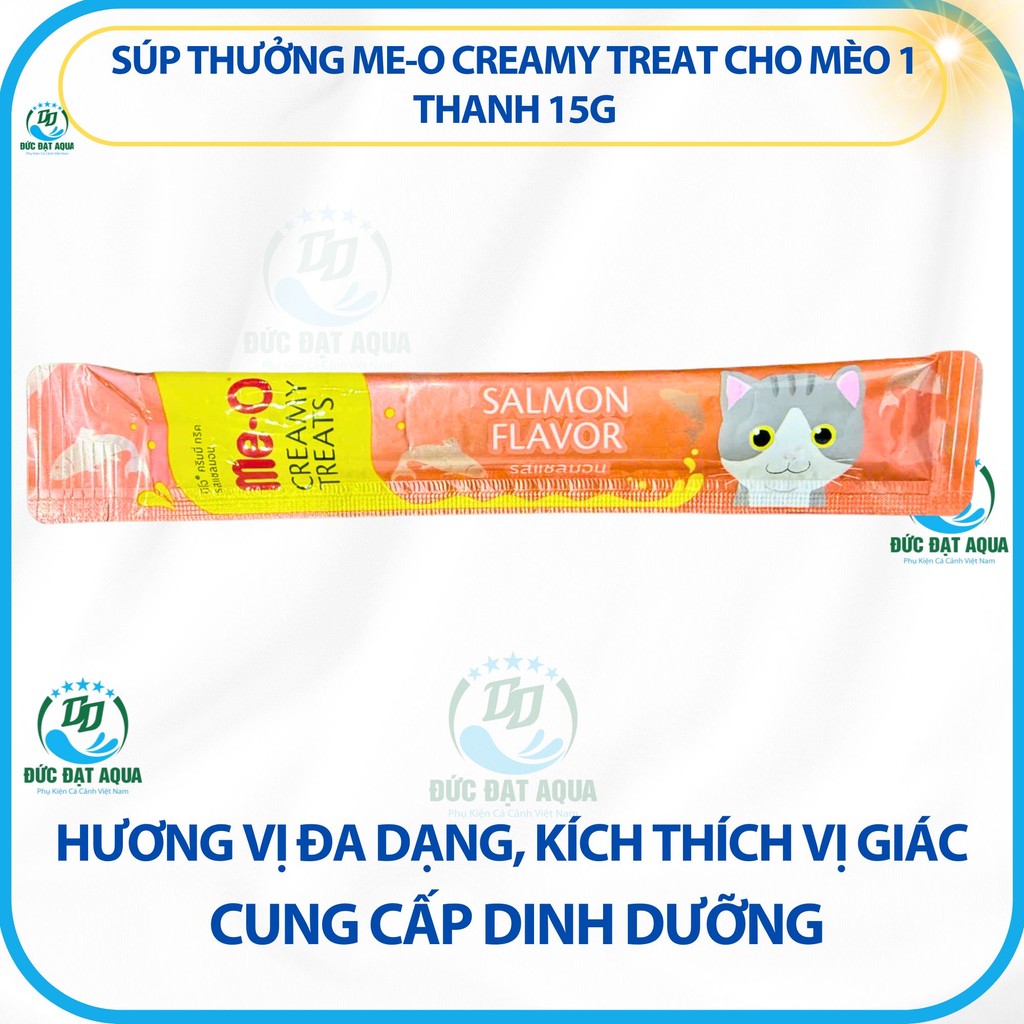 Súp thưởng Me-o Creamy Treat cho mèo 1 thanh 15g Có súp thưởng, mèo cưng mê tít date mới nhất 3