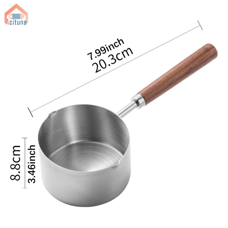 Dầu Nóng Nhỏ Nhỏ Rizzling Thìa Tiện Ích Nồi Nấu Ăn Trứng Skillet Dầu Ấm Nồi Cho Nhà Hàng Làm Nước Sốt