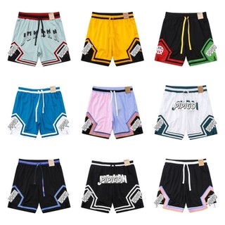 Thể Thao Chạy Bộ Thể Dục Thoáng Khí Quần Bóng Rổ aj Airman Graffiti Hoa Hồng Da Báo Phiên Bản Quần Short Mỹ