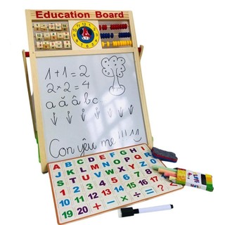 Bảng Học EDU Thông Minh Ghép Số Và Chữ 2 Mặt Bằng Nam Châm  Bảng Ghép Nam Châm 2 Măt Giúp Bé Phát TriểnTrí Tuệ GO68