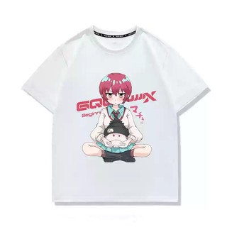 PS2 Gundam GQuuuuuuX Amate Yuzuriha Áo Thun Mùa Hè Anime Tay Ngắn Top SP2