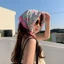 Treeling Tóc Bandanas Băng Đô Phụ Kiện Tóc Nữ Tam Giác Đầu Kerchief Bohemian Hoa Tóc Sẹo Tạo Kiểu Tóc