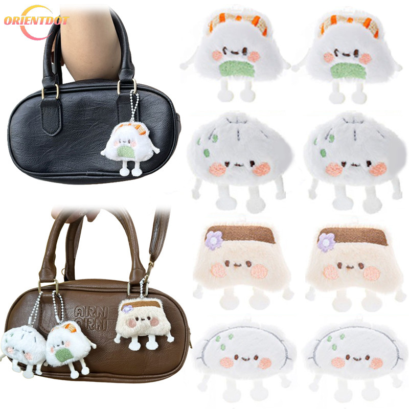 Độc đáo Mini Plush Doll Keychain - Mặt dây chuyền cho bộ sưu tập thiết kế thực phẩm hoạt hình sáng tạo