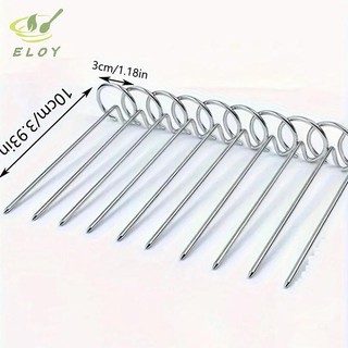 [ELOY] Xiên Thịt Nướng Cho Nồi Chiên Không Dầu Combo Nướng Thịt BBQ Bằng Inox 304 Không Gỉ An Toàn VN