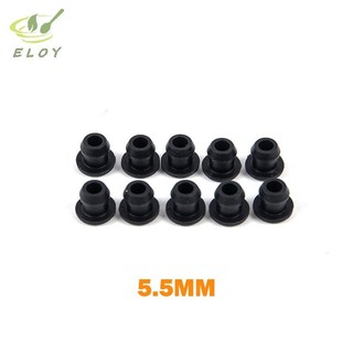 [ELOY] 10 Chiếc Cao Su Silicon Snap-on Lỗ Cắm 2.5-14 Mm Trống Đầu Nắp Niêm Phong Nút Chặn VN