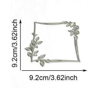 Jay Metal Die Cuts Lá Khung Cắt Chết Cho Album Ảnh Sổ Lưu Niệm Trang Trí