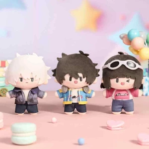 Link Click Móc khóa búp bê sang trọng – Hình đồ chơi nhồi bông Charles, Lucas, Jo 12CM