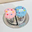 Nút nhấn vệ sinh bánh quy M&M dễ thương nghệ thuật móng tay đặc biệt cao cấp sáng tạo trang trí nút xả nước nhà vệ sinh FXIE