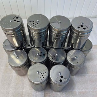[Giá Xưởng] Lọ Đựng Tăm/Hạt Tiêu Inox 304 Cao Cấp – Chống Gỉ, An Toàn Vệ Sinh, Nắp Xoay Tiện Dụng