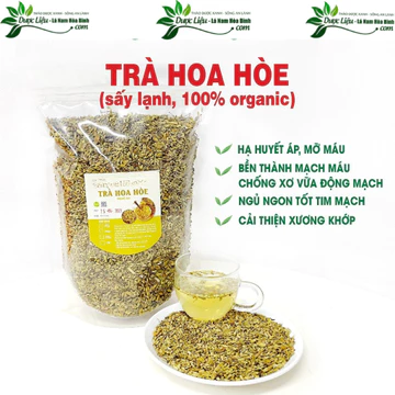 [Loại thượng hạng] Trà hoa hòe đã sao thơm, bền mạch máu, chống xơ vữa động mạch, ổn định huyết áp, tốt cho tim mạch