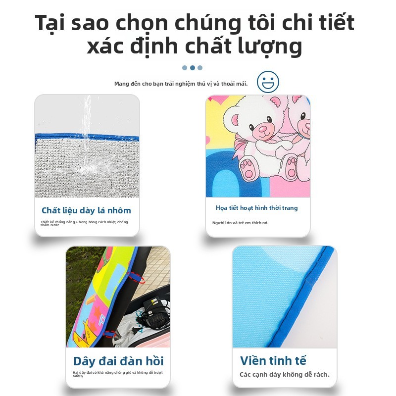 [Mẫu mới 2025 tấm che yên xe máy]Phụ kiện xe máy/,bọc yên xe máy, Che yên xe máy chống nắng kích thước lớn, phụ kiện xe đạp điện dễ thương/che hết cả yên xe tay ga"che yên xe máy chống nắng"bạt che nắng xe máy