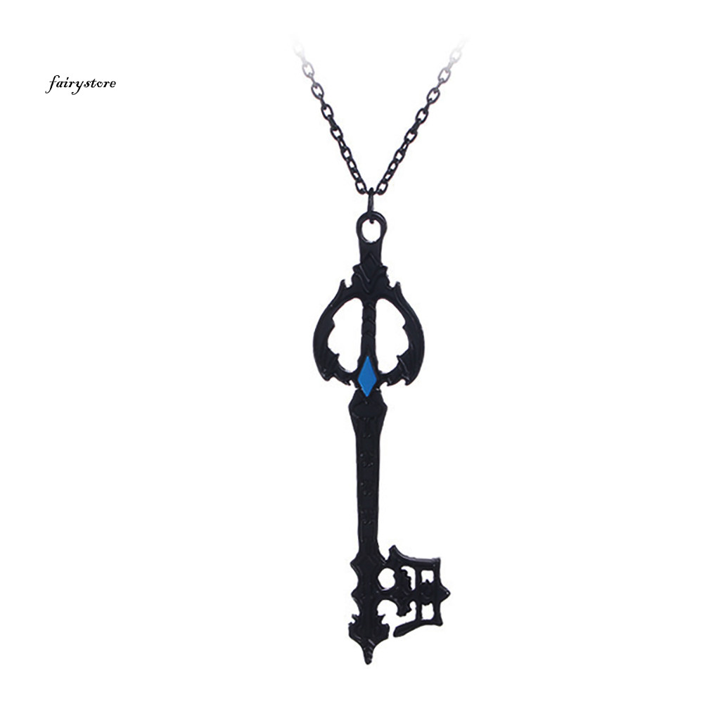 Fairystore| Vương Quốc Trái Tim Oblivion Keyblade Mặt Dây Chuyền Anime Vòng Cổ Quà Tặng Nam Nữ Trang Sức