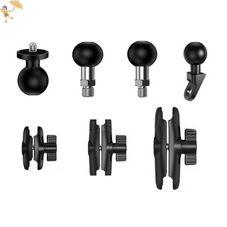 [GOU] Cánh tay ổ cắm đôi bằng hợp kim nhôm cho kẹp gắn giá đỡ 25mm / 1 Inch cho cánh tay mở rộng máy ảnh xe máy VN