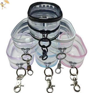 [Gou] 1 Hộp Đựng Trang Sức Nhựa Trong Suốt Hộp Bảo Quản Túi Bí Ẩn Có Móc Khóa Túi Búp Bê Dễ Thương Tổ Chức Chống Bụi VN