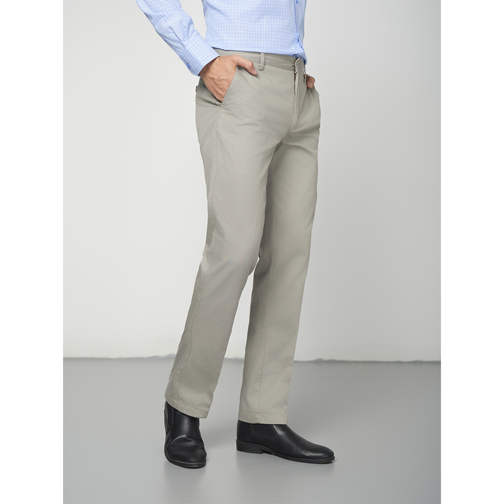 Quần Khaki 0Ply Viettien Smart Casual Vải Cotton Phom Regular VT00000253