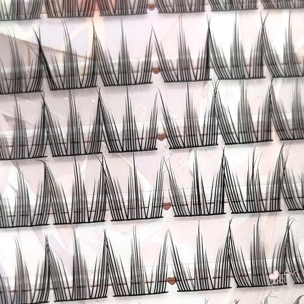 IOIIK 8 hàng-- Lông mi giả Diy Lông Mi Cá Nhân Anime Curl Tự Ghép Lông Mi Phân Đoạn