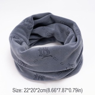Máy hâm nóng cổ ASDFGER, Khăn quàng cổ chống gió lót dày, Mũ chui đầu bằng vải Polyester giữ ấm thời trang