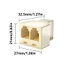 Bộ chuyển đổi bộ chia điện thoại GODD RJ11 cho kết nối điện thoại đôi RJ11 6P4C 6P2C