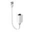 Cáp nối dài Ethernet WU Cat7 Bộ chuyển đổi dây LAN mạng RJ45 góc phải