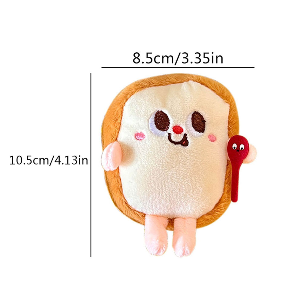 Móc Khóa Xe Trang Trí Chìa Khóa Búp Bê Mặt Dây Chuyền Ba Lô Sang Trọng Quà Tặng Cặp Đôi Sáng Tạo Khoai Tây Chiên Pháp Hình Burger Dễ Thương