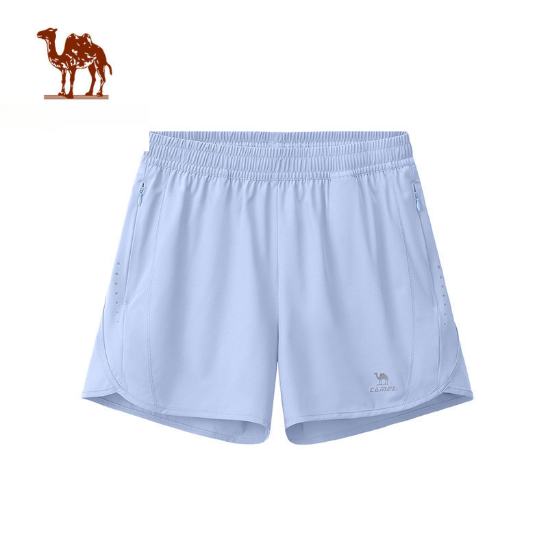 Ảnh Quần short thể thao nữ CAMEL CROWN Quần khô nhanh Quần chạy bộ thể dục 1