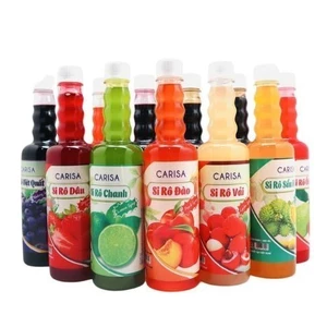Siro Carisa chai 680g nhiều hương vị, thơm ngon