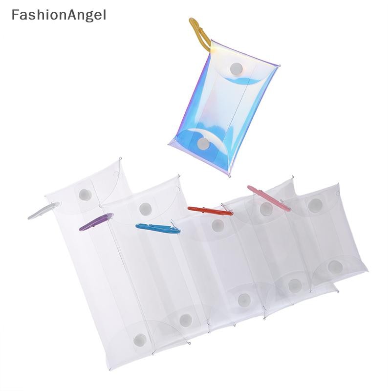 FashionAngel Anime Búp Bê Hiển Thị Túi Đựng Tiền Xu Trong Suốt Móc Khóa Mặt Dây Chuyền Túi Vuông Người Tổ Chức Chìa Khóa Son Môi Tai Nghe Túi Bảo Quản VN
