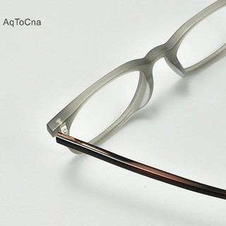 Aqtocna Thời Trang Vintage Mờ Vuông Kính Quang Học Đơn Giản Hợp Thời Trang Unisex Kính Mắt Dành Cho Nữ Văn Học Retro Matte Kính Mắt HGVN