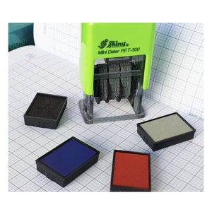 Khay thẻ mựcthay con đóng dấu ngày tháng Shiny S-300 S-400 cho Pet-300 / Pet-400.