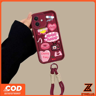 Ốp Lưng Cho OPPO Reno 13F 5GReno 12 Reno11 F Reno 11 5G Reno 10 5G Reno 8T Reno 8Z Reno7 Reno8 Reno5 Realme C65 C61 C55 C75 C53 C51 Note 50 Note 60 Vỏ Điện Thoại TPU Chống Sốc Nơ Trái Tim