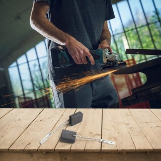 [Fuxin] 2 cọ Carbon cho Metabo 316055220 Bàn chải Carbon mài góc WEP 15-150