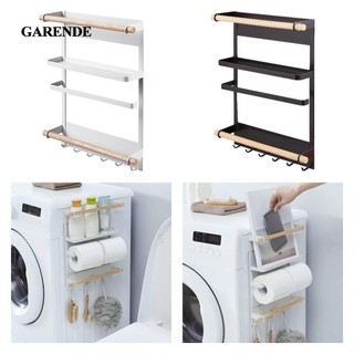 Giá đựng đồ nhà bếp Garende có giá đỡ khăn giấy Giá đựng gia vị từ tính có thể di chuyển được
