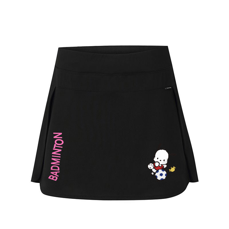 Mới A-line váy cầu lông váy ngắn quần vợt nữ giả hai chống ánh sáng tập thể dục chạy váy ngắn khô nhanh quần yoga
