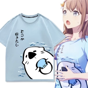 GN Project Sekai Sân khấu đầy màu sắc HANASATO MINORI Haruka Kiritani Áo thun Anime tay ngắn hàng đầu NG