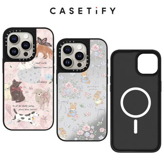 Ốp điện thoại cứng gương động vật sân vườn từ tính cho iPhone 16ProMax 15 14 13 12 11 Vỏ chống sốc