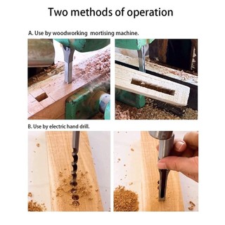Mũi khoan lỗ vuông cho gỗ Máy cưa lỗ chế biến gỗ Mũi khoan đục lỗ 6mm 8mm 10mm 12mm cầm tay đầu nhọn phù hợp dùng cho gia đình căn hộ văn phòng và không gian nhỏ giúp sắp xếp làm sạch gọn gàng và sử dụng hằng ngày tiện lợi