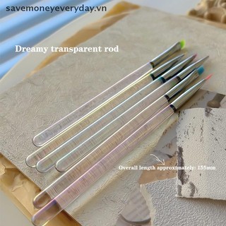 [savemoneyeveryday] Bút nghệ thuật thiết kế móng tay Aurora Bàn chải trong suốt Bàn chải vẽ tranh Uv Gel mở rộng Vẽ bút khắc Diy Dụng cụ làm móng tay Bàn chải móng tay [vn]