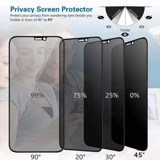 Full Cover Bảo Vệ Màn Hình Riêng Tư Cho Honor X9c X9a X9 X8c X8b X8a X8 X7c X7b X7a X7 X6b X6a X6 X5b X5 Smart Plus 5G 4G Chống Gián Điệp Chống Thấm Nước Trong Suốt Kính Cường Lực