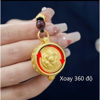 [TẶNG MÈO THẦN TÀI] Móc Khoá Bát Tụ Bảo Đã Khai Quang 12 Con Giáp Kèm Túi Nhung Đựng - Chất Liệu Hợp Kim