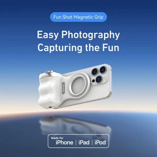 TELESIN Từ Điện Thoại Camera Chụp Tay Cầm Giá Đỡ Điện Thoại Hỗ Trợ Chụp Tay Cầm Điều Khiển Từ Xa Cho Iphone HUAWEI SAMSUNG Điện Thoại