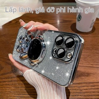 Ốp lưng iPhone 3D hình phi hành gia chống rơi chống trầy xước, tương thích iPhone 16 15 14 13 12 11 Pro Max